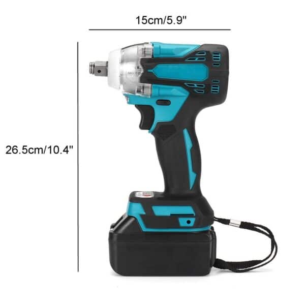 Cordless Impact Wrench with Battery - Image 12