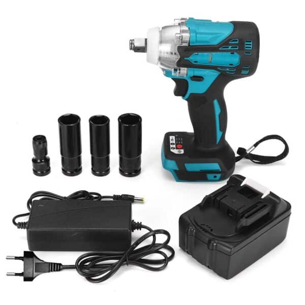 Cordless Impact Wrench with Battery