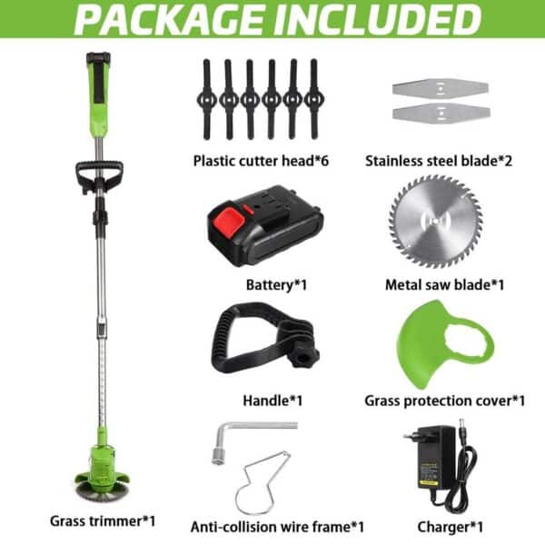 Cordless Lawn Mower with Super Power and 2 Batteries - Image 3