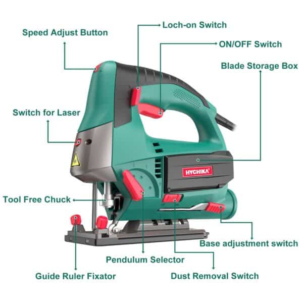 Multifunctional Laser Jig Saw for Woodworking - Image 7