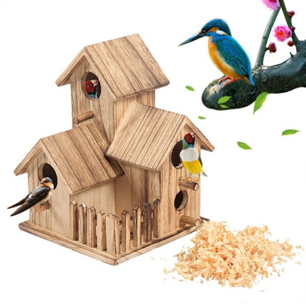 Creative Wooden Bird House