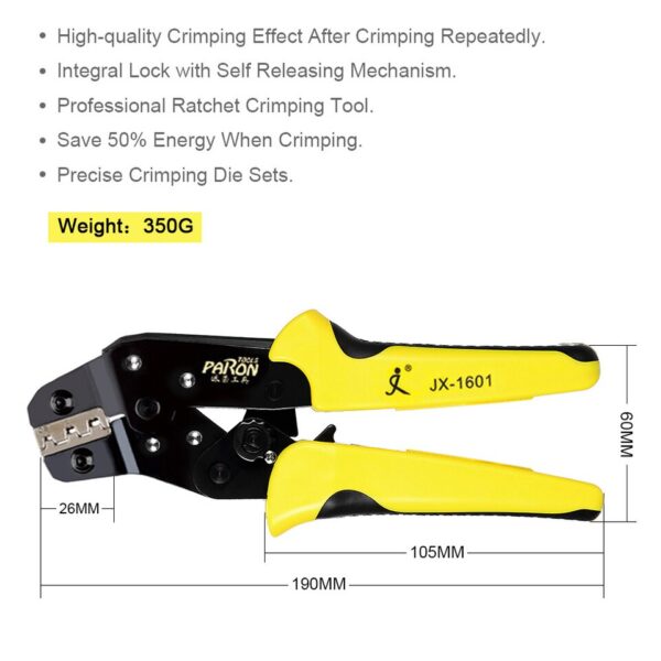 Multifunctional Ratcheting Wire Crimpers - Image 3