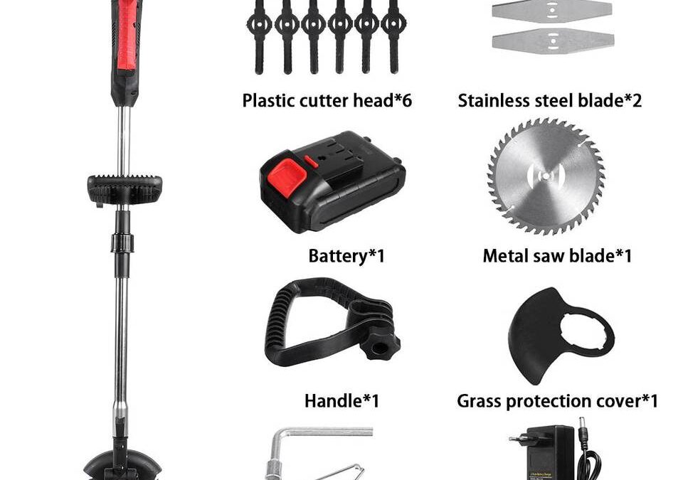 Cordless Lawn Mower with Super Power and 2 Batteries