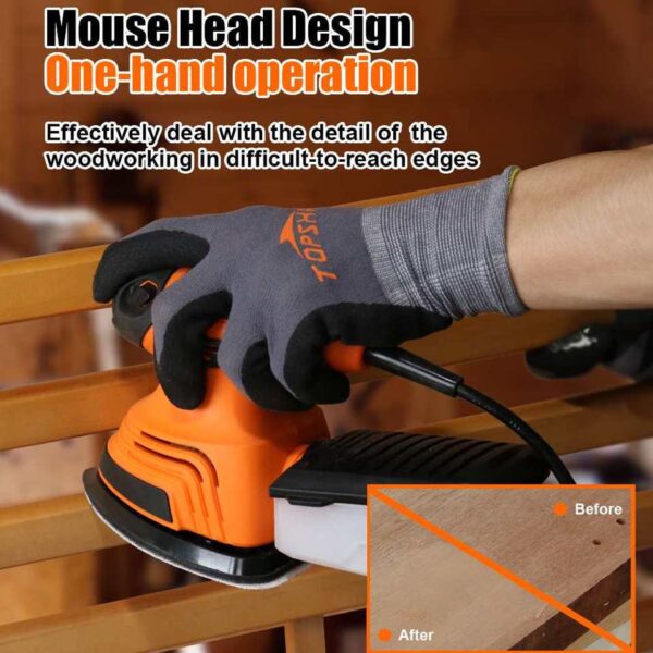 Electric Sander with Dust Collection Box - Image 2