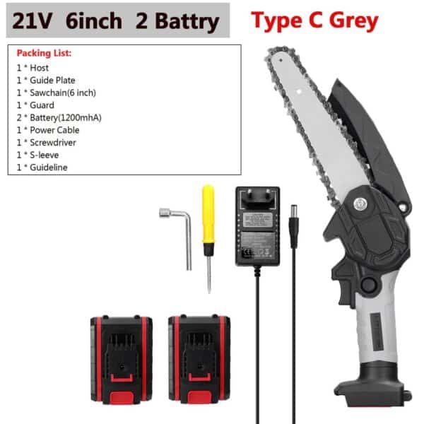 Portable Rechargeable Electric Pruning Saw for Woodworking and Garden - Image 12