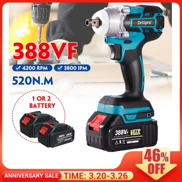 Cordless Brushless Impact Wrench - Image 2