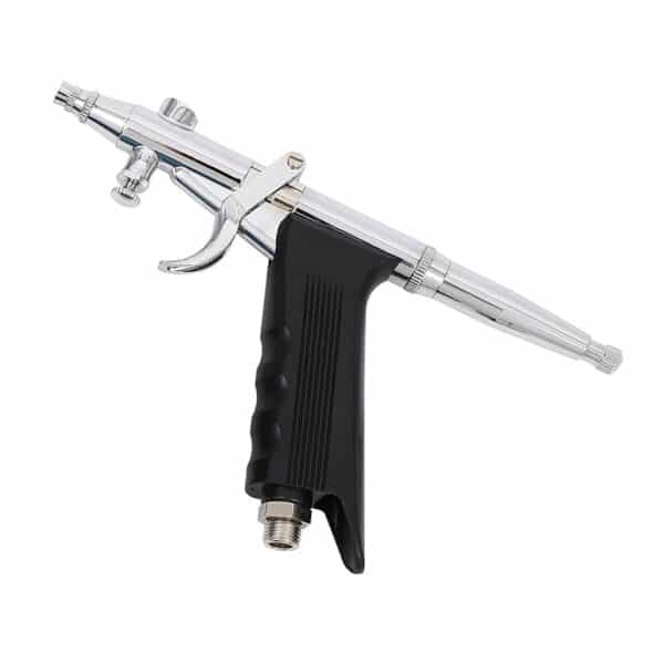 Dual-Action Airbrush Spray Gun Kit with Accessories - Image 2