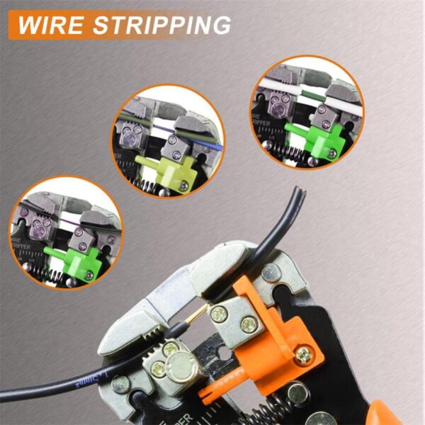 Multifunctional Wire Stripper and Cutter Tool - Image 9