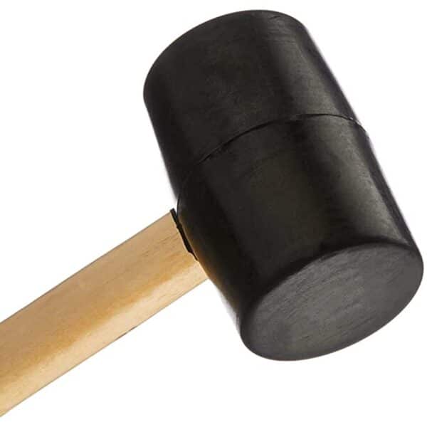 Rubber Mallet with Wood Handle for Flooring - Image 4