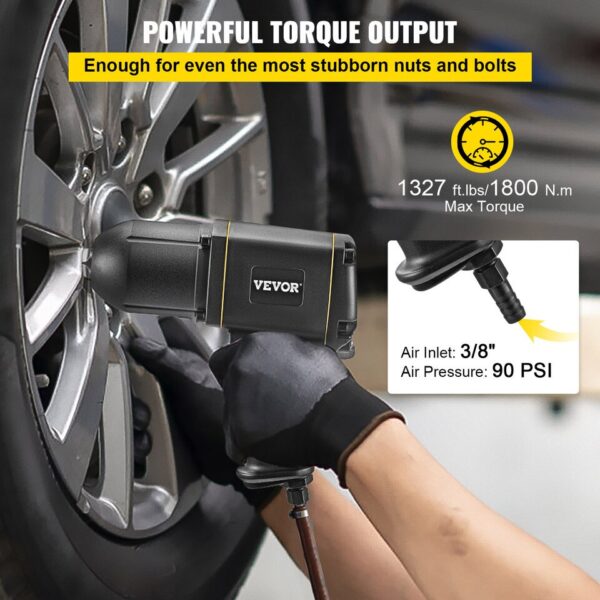 3/4" Pneumatic Impact Wrench with Huge Torque - Image 3