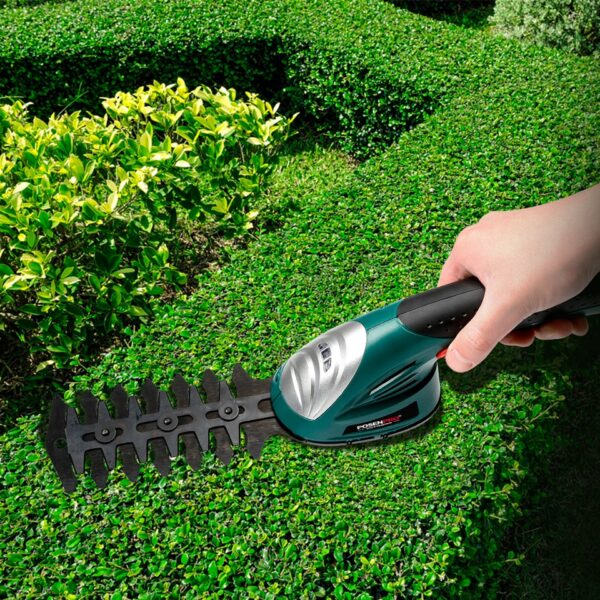 7.2V Cordless 2-in-1 Grass and Hedge Trimmer with Rechargeable Battery - Image 4