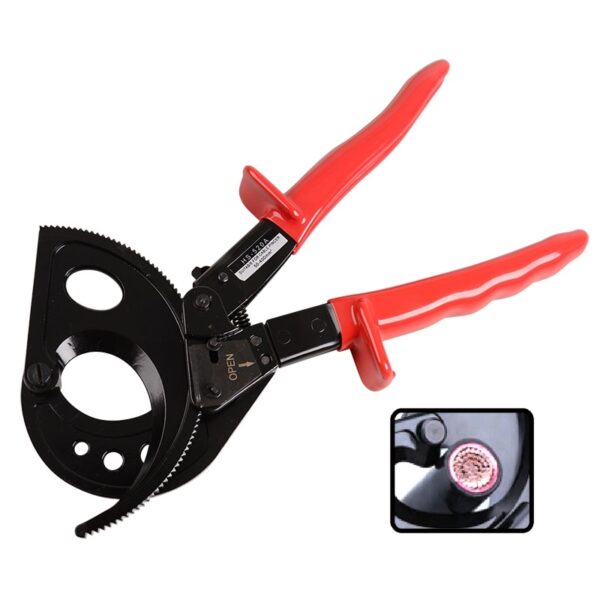 Ratcheting Cable Cutter for Electrical Wires - Image 4