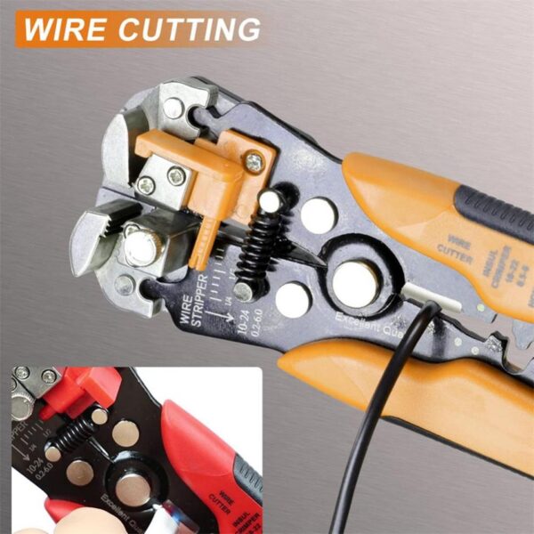 Multifunctional Wire Stripper and Cutter Tool - Image 3