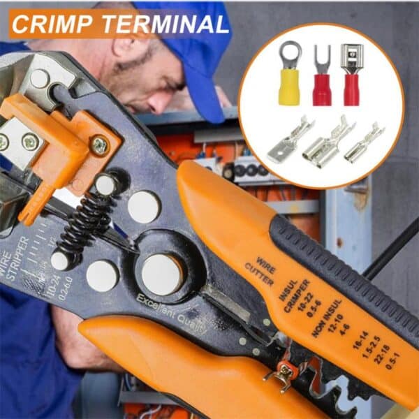 Multifunctional Wire Stripper and Cutter Tool - Image 8