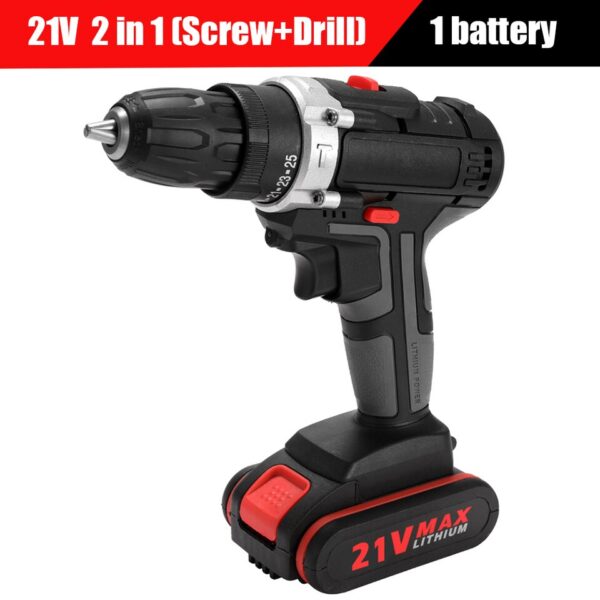 Electric Impact Cordless Drill - Image 2