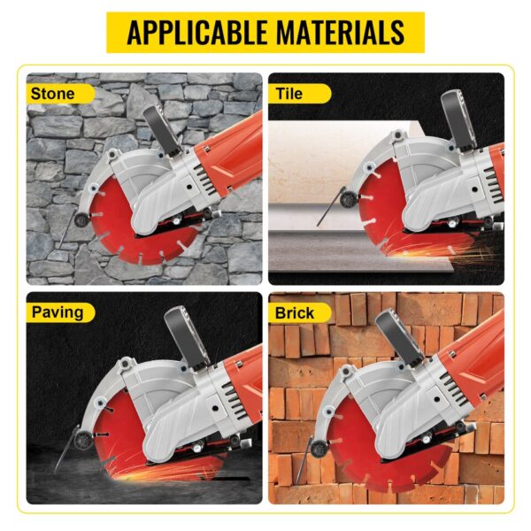 7-Inch Electric Circular Saw for Concrete and Metal Cutting - Image 3