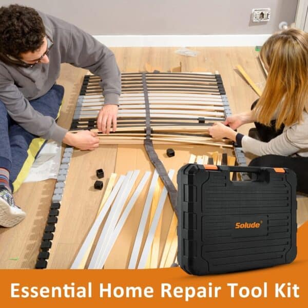 Basic Home Tool Kit with Plastic Tool Box - Image 3