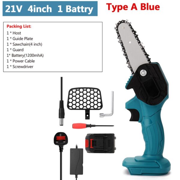 Portable Rechargeable Electric Pruning Saw for Woodworking and Garden - Image 14