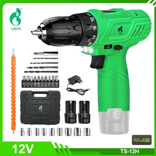 Cordless Drill with Leveling Bubble - Image 2