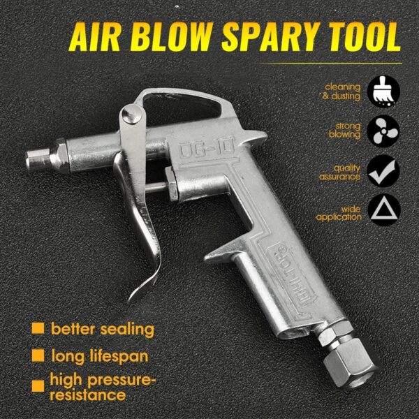 5-Piece Air Blow Gun Tool Kit for Compressor