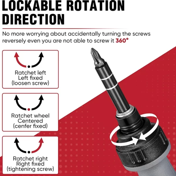 11-in-1 Ratchet Screwdriver Set - Image 2
