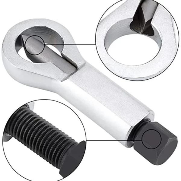 4-Piece Nut Splitter Tool Set – Removes Broken, Damaged, or Corroded Nuts & Bolts - Image 3