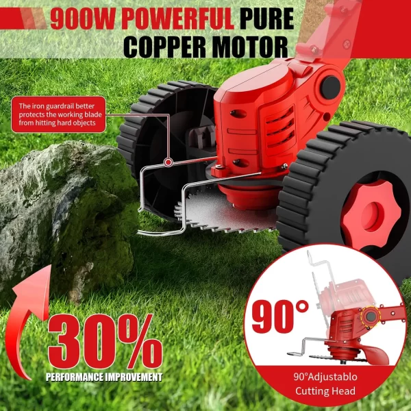 3-in-1 Cordless Grass Trimmer - Image 5